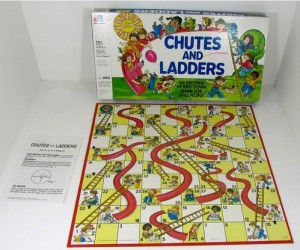 Chutes and ladders Board Game MiltonBradley 1979