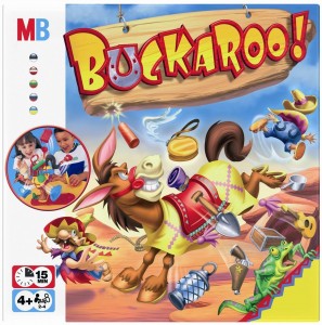 Front Box Cover of Buckaroo Game