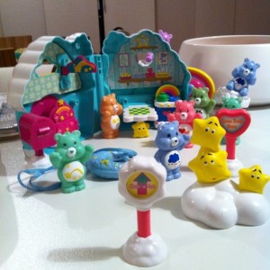 Number of care Bear Action Toys Serveral Care Bear Plastic Toys