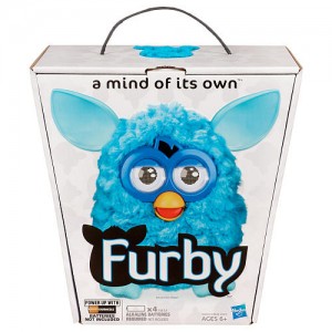 Teal Furby Boxed Ready to be taken home this Christmas Season