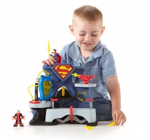 Superman Playset ideal for young superman fans